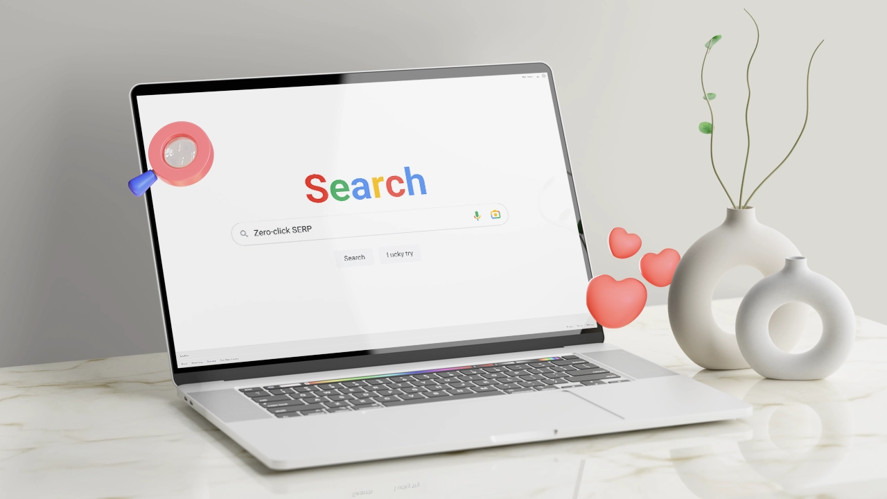 Find out what Zero-click SERP means and how you can be visible without clicks.