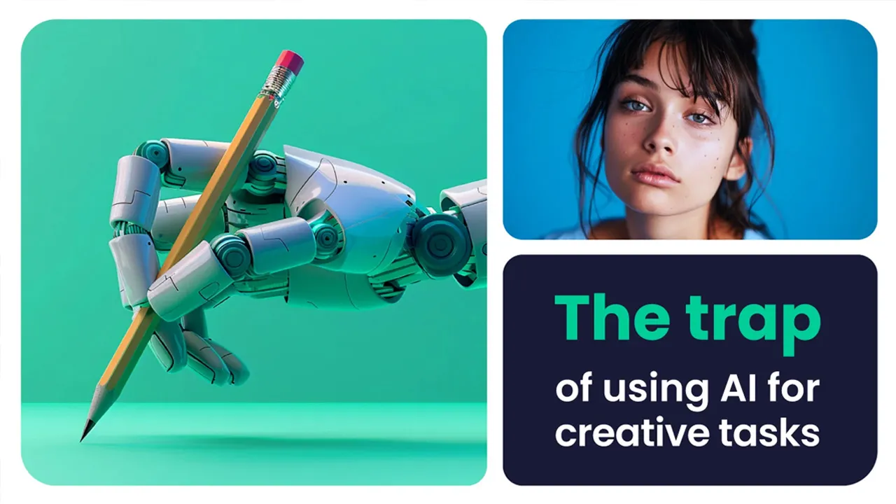 AI is a game-changer in marketing, but for truly creative tasks, it can do the opposite.