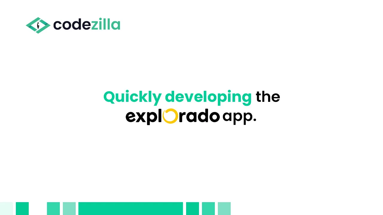 Codezilla | developing the Explorado app